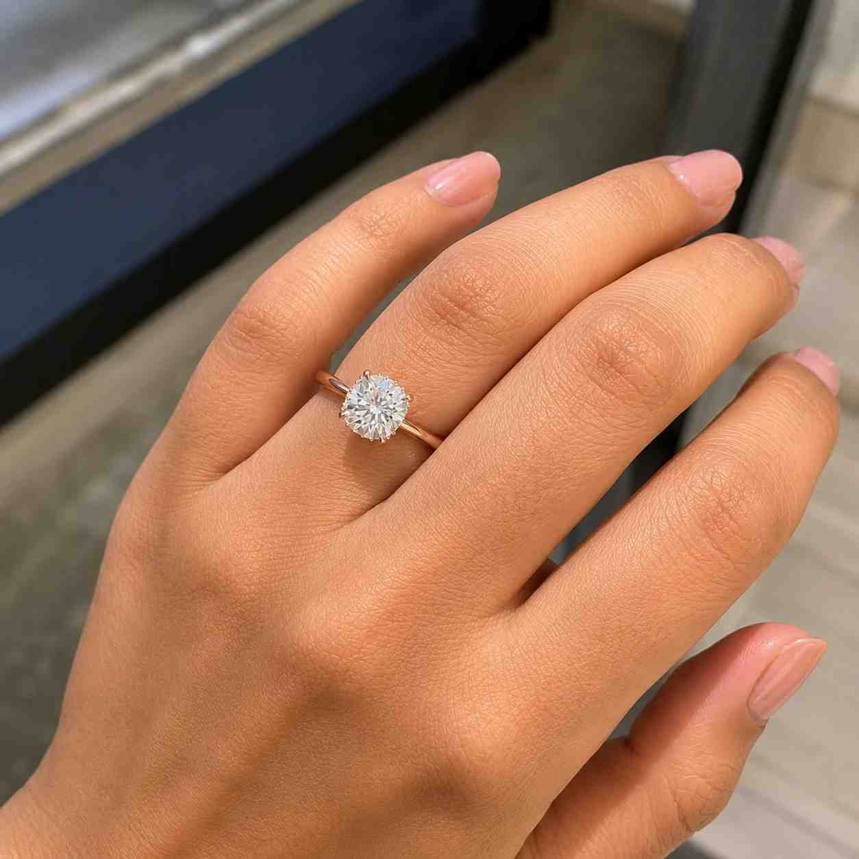 1.2 ct cushion cut lab grown diamond engagement ring, igi certified e,vvs2 lab created diamond ring, wedding ring for women hidden halo ring