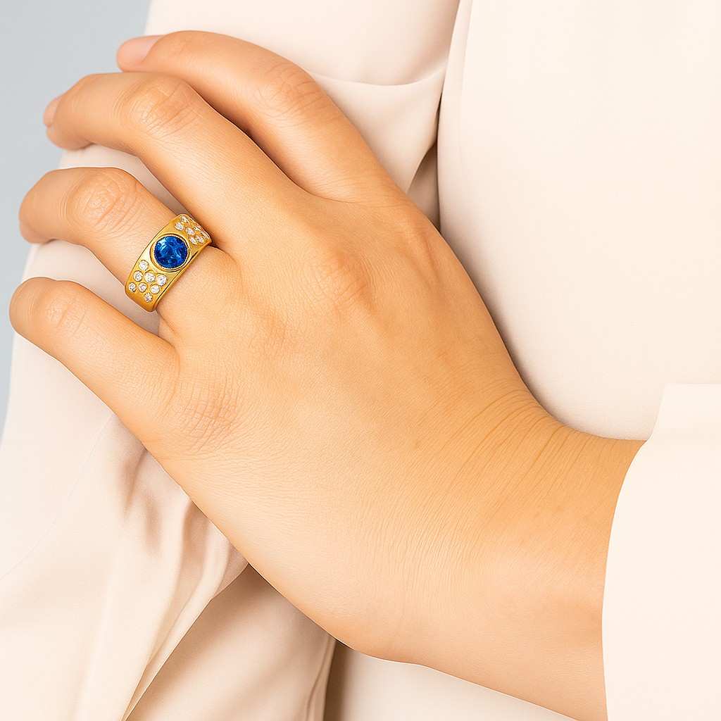 10K Gold Emerald Cut Lab Grown Diamond Engagement Ring Hidden Halo, IGI Certified