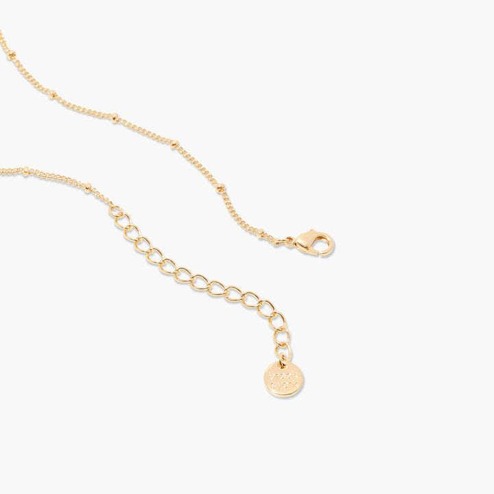 14K Custom Letter Monogram Necklace For Woman