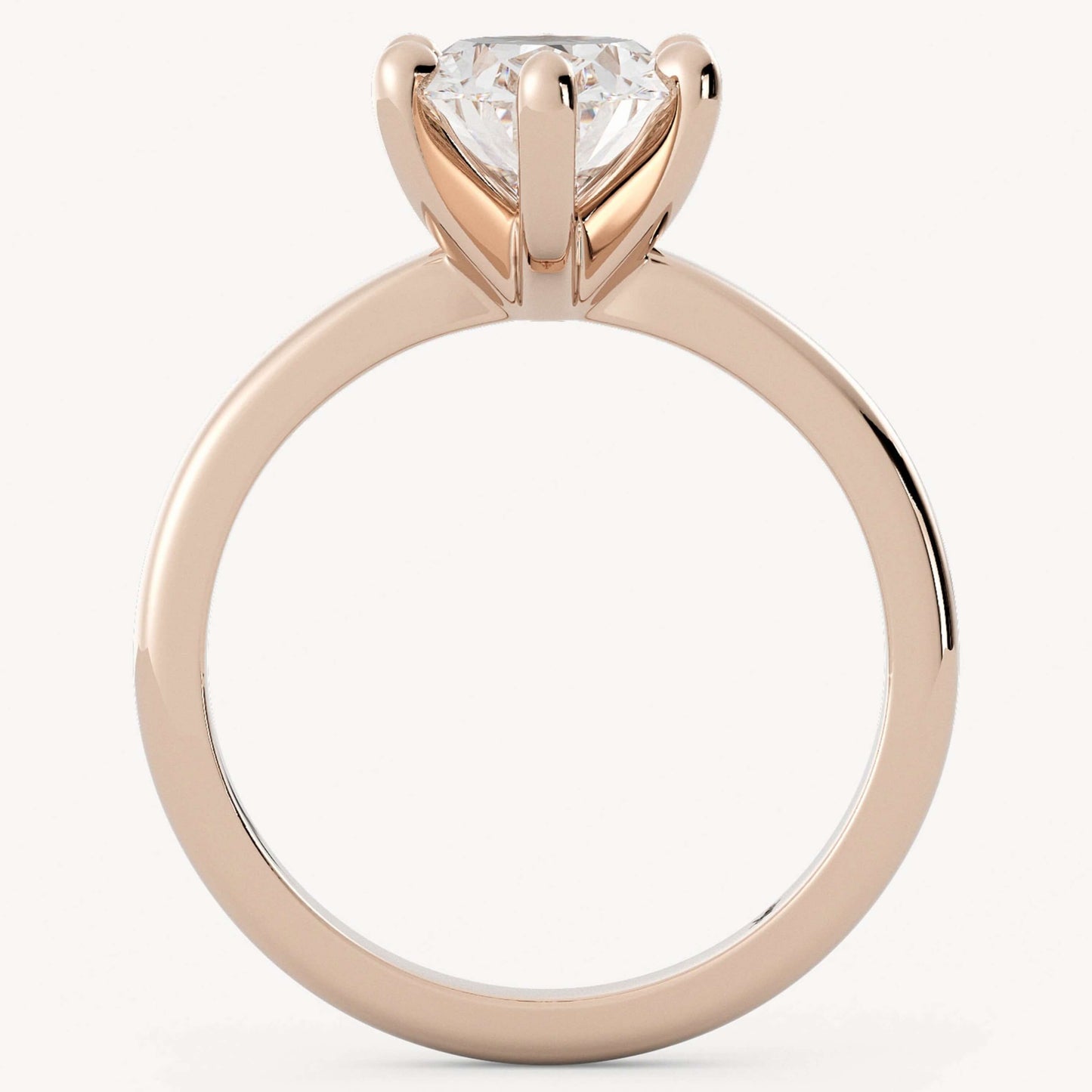14K Gold Wedding Ring Dainty Diamond Ring, Proposal Promise Ring