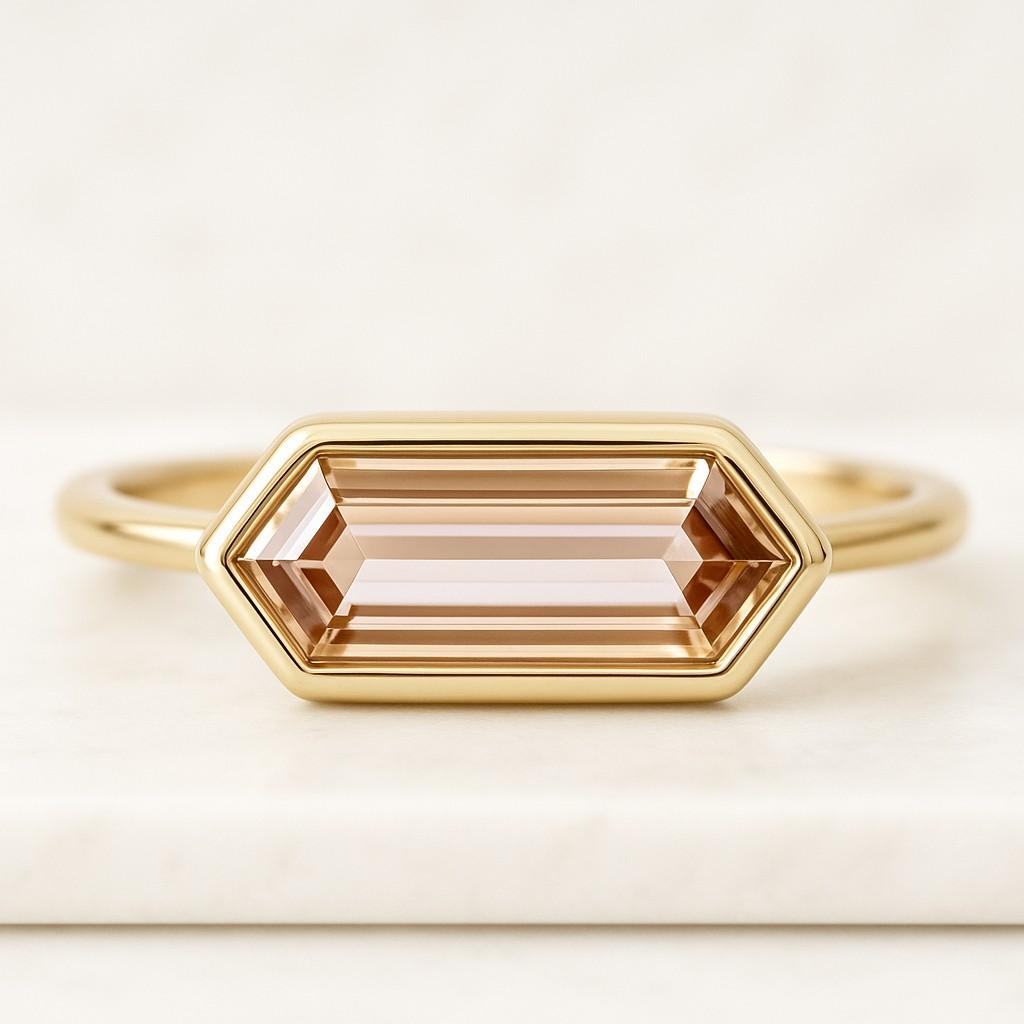 14K Solid Gold Special Memorial Day Anniversary Gift For Women