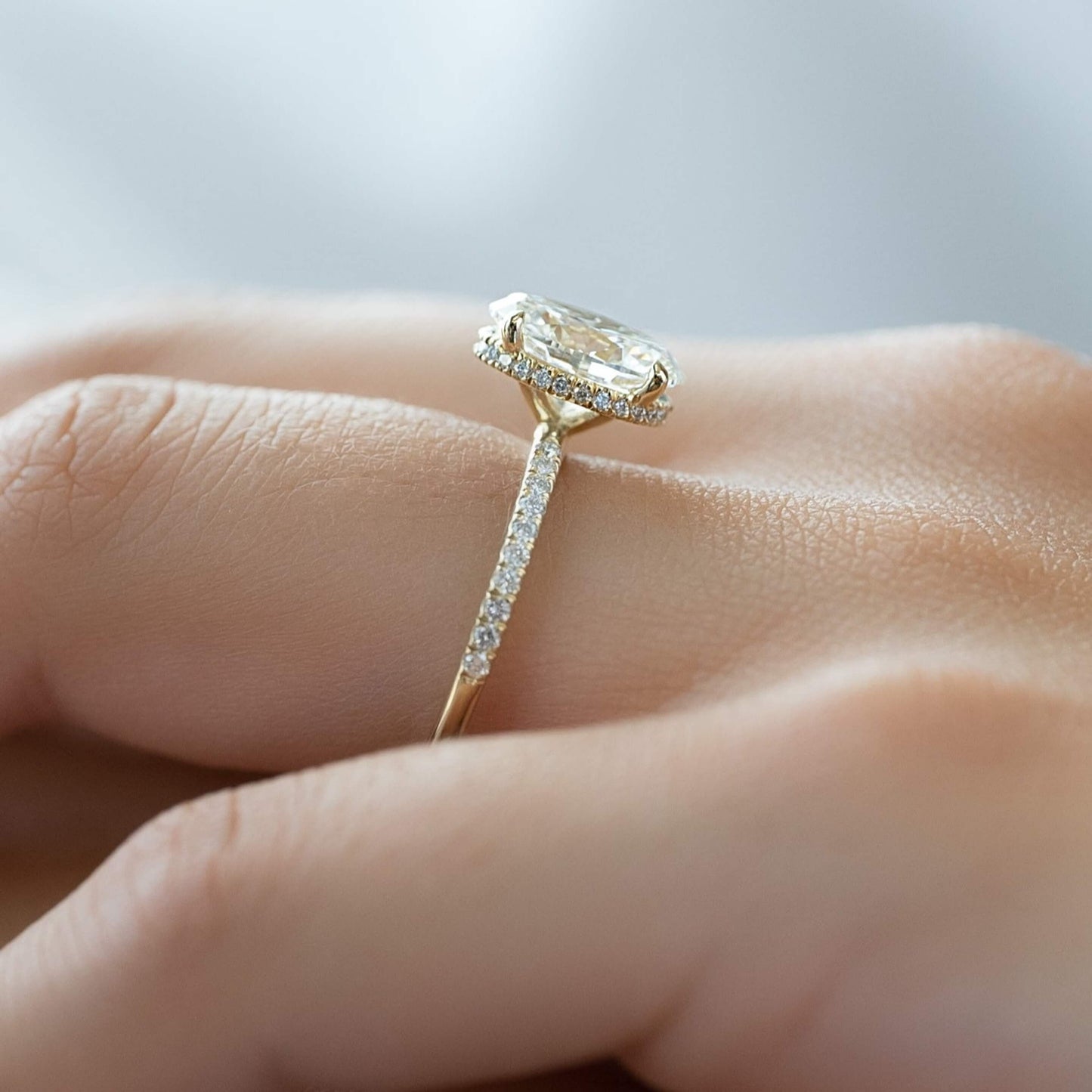 14k Yellow Gold Anniversary Ring