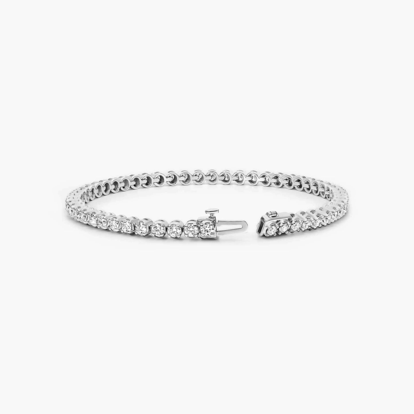 6.62 TCW Oval Cut Lab-Grown Diamond Bracelet,Ethical, Eco-Friendly
