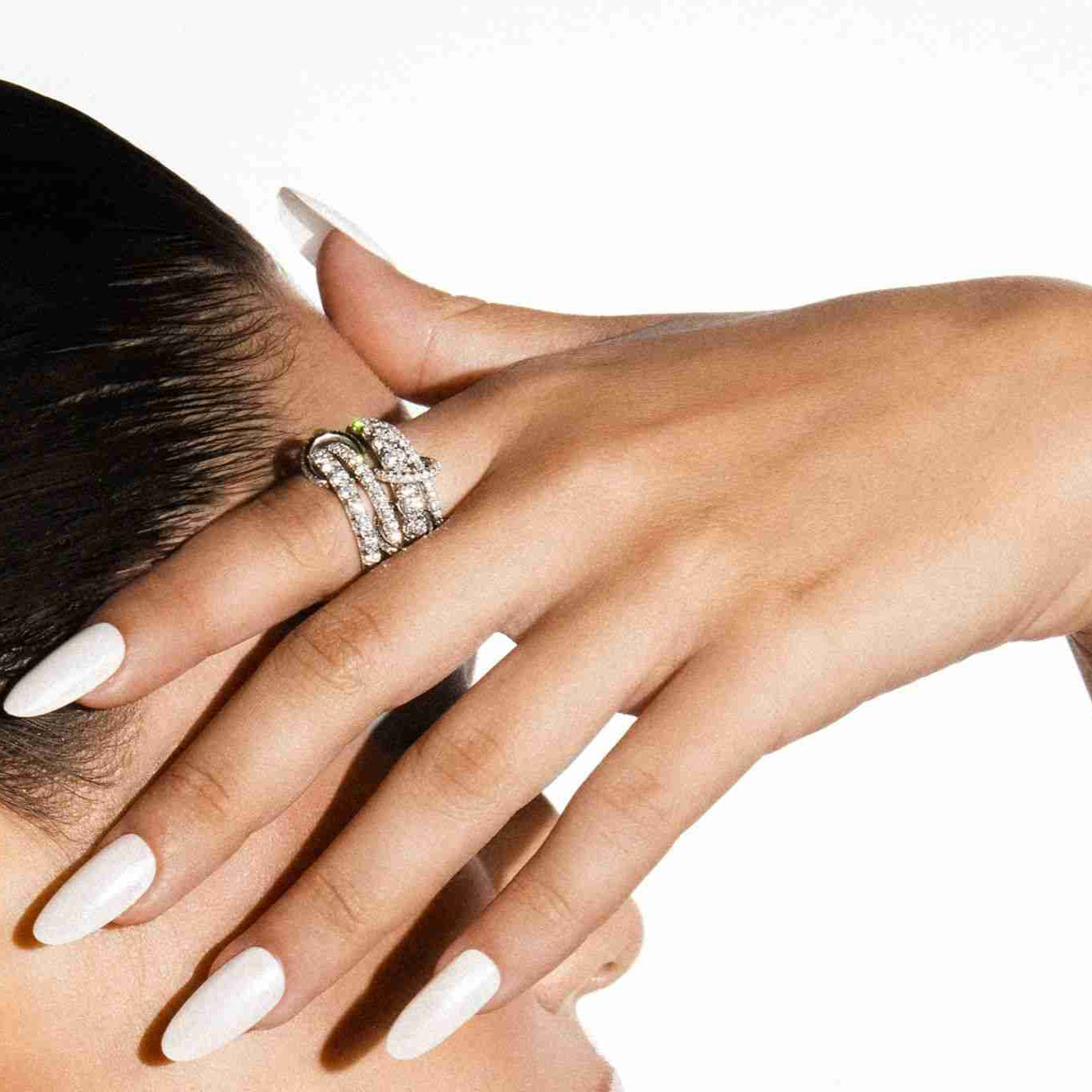 Anniversary Diamond Connected Ring