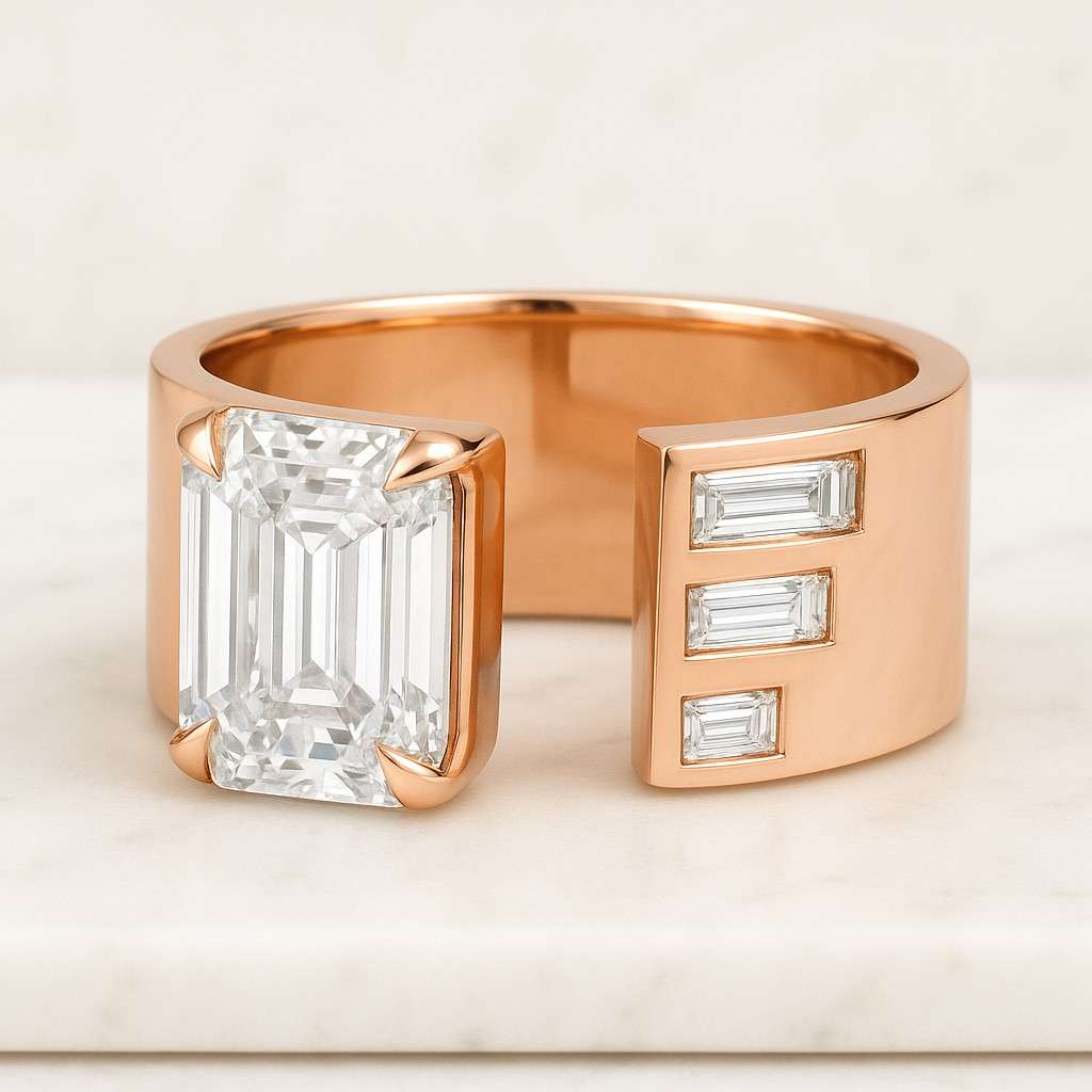 Antique Round Cut Lab Grown Diamond Ring, Unique Wedding Rings For Women, Art Deco Engagement Rings,0.5-3.0carat Diamond Anniversary Jewelry