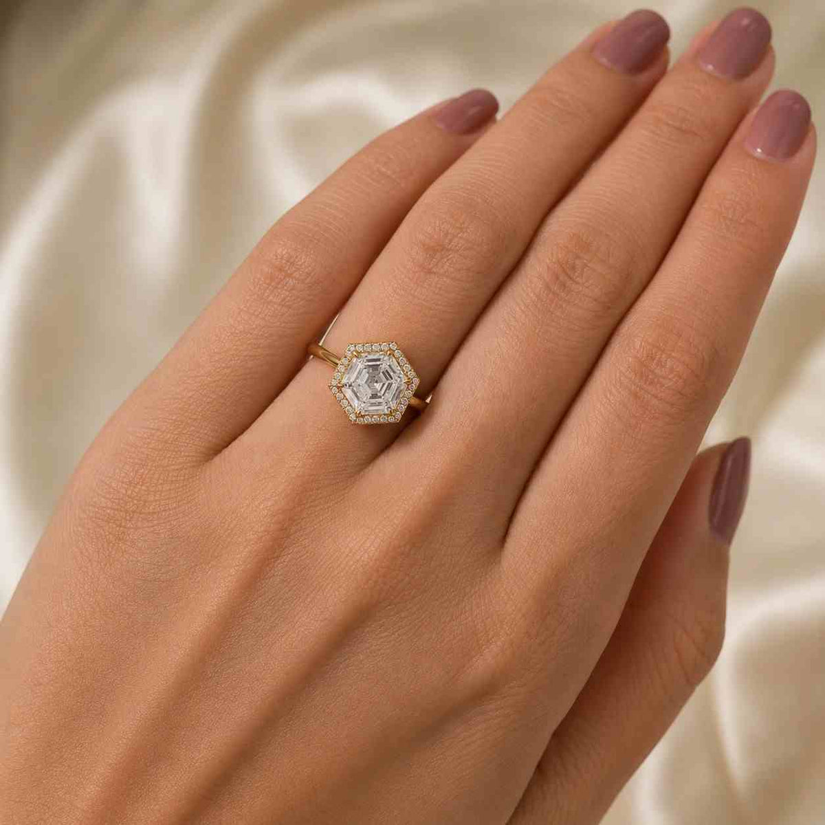asscher cut diamond ring halo engagement rings step cut diamond proposal ring pave setting ring antique cut diamond solitaire wedding ring