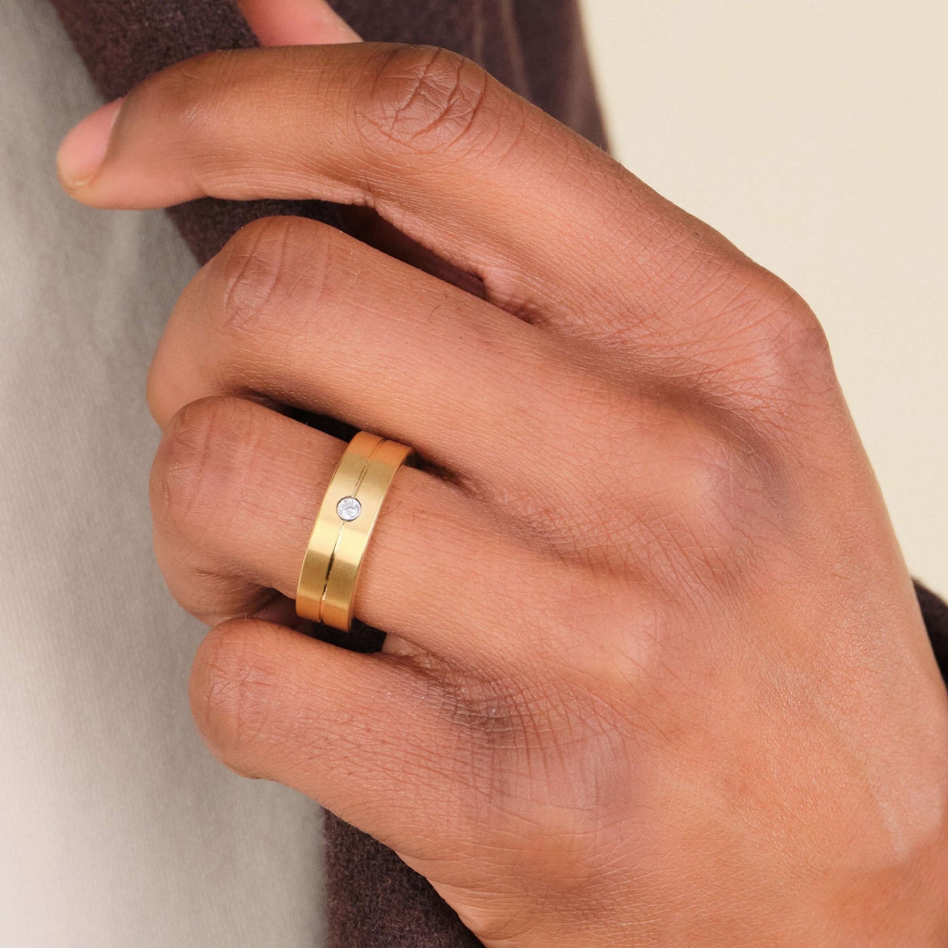 Comfort Matching Band Women, Tiny Sun Bridal Ring, Handmade Jewelry