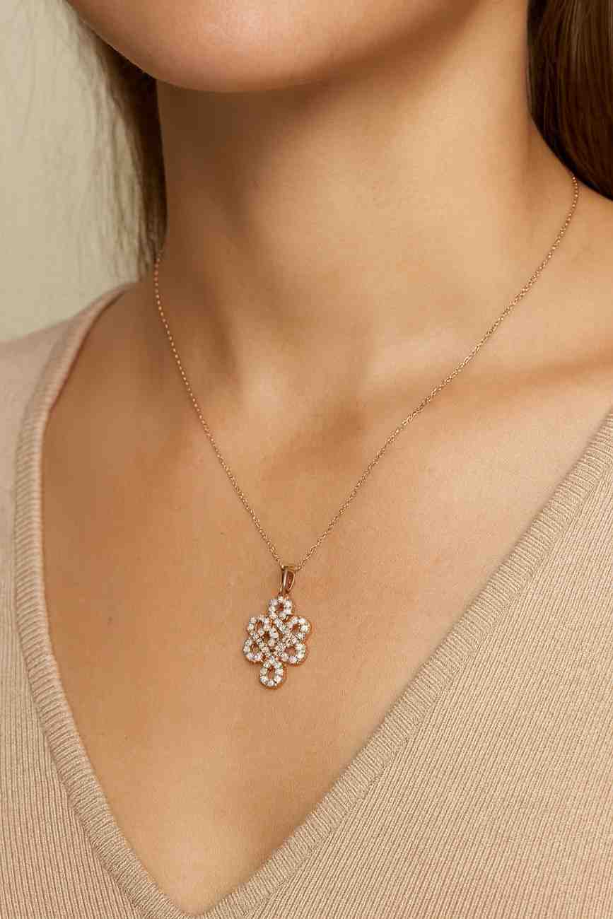 Crystal Cross Pendant Necklace Christian Jewelry Christmas Gift