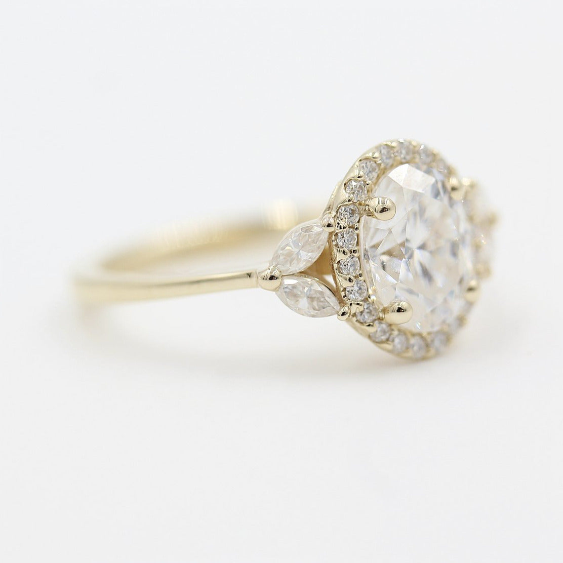 Dainty Double Pronged Ring