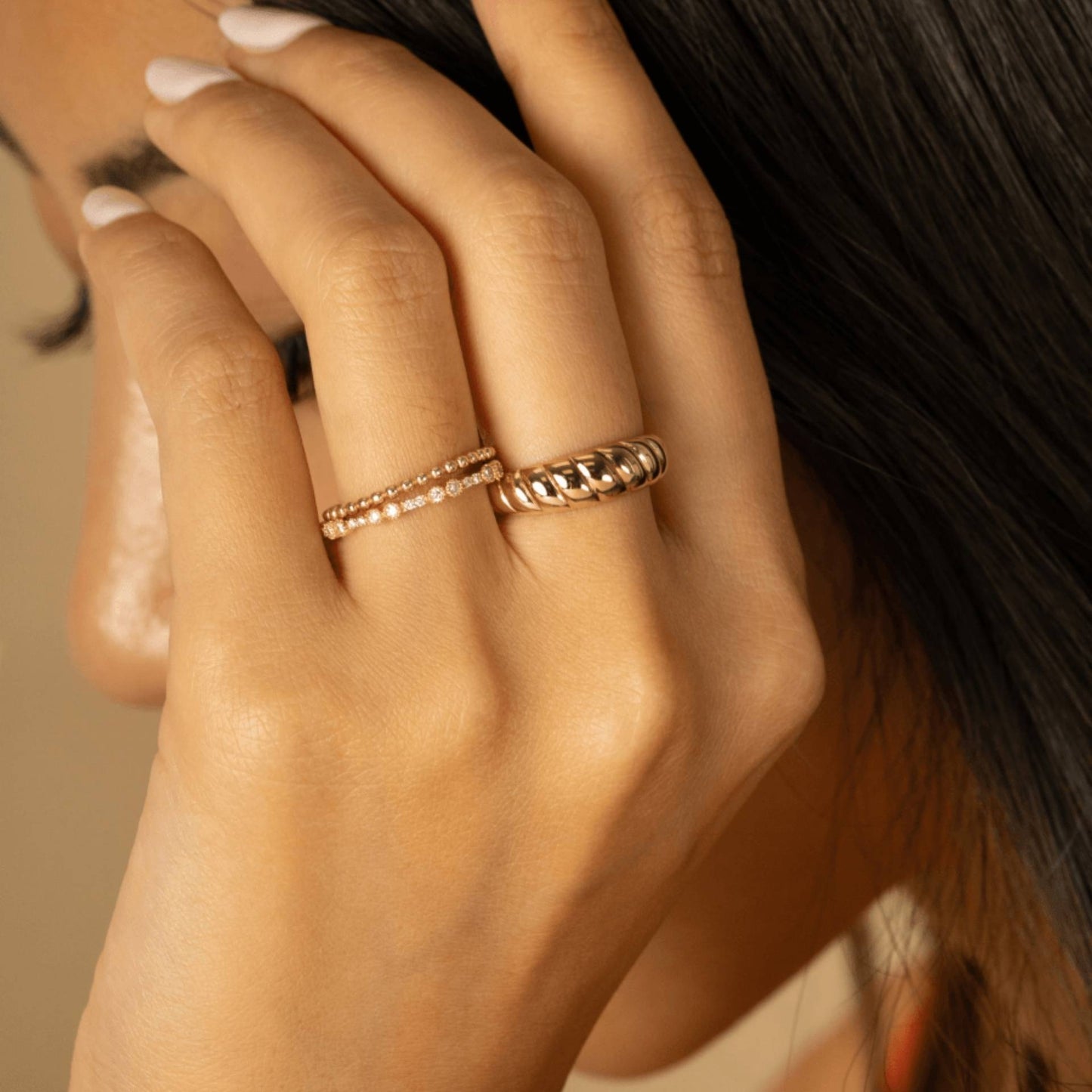 Dainty Engagement Band