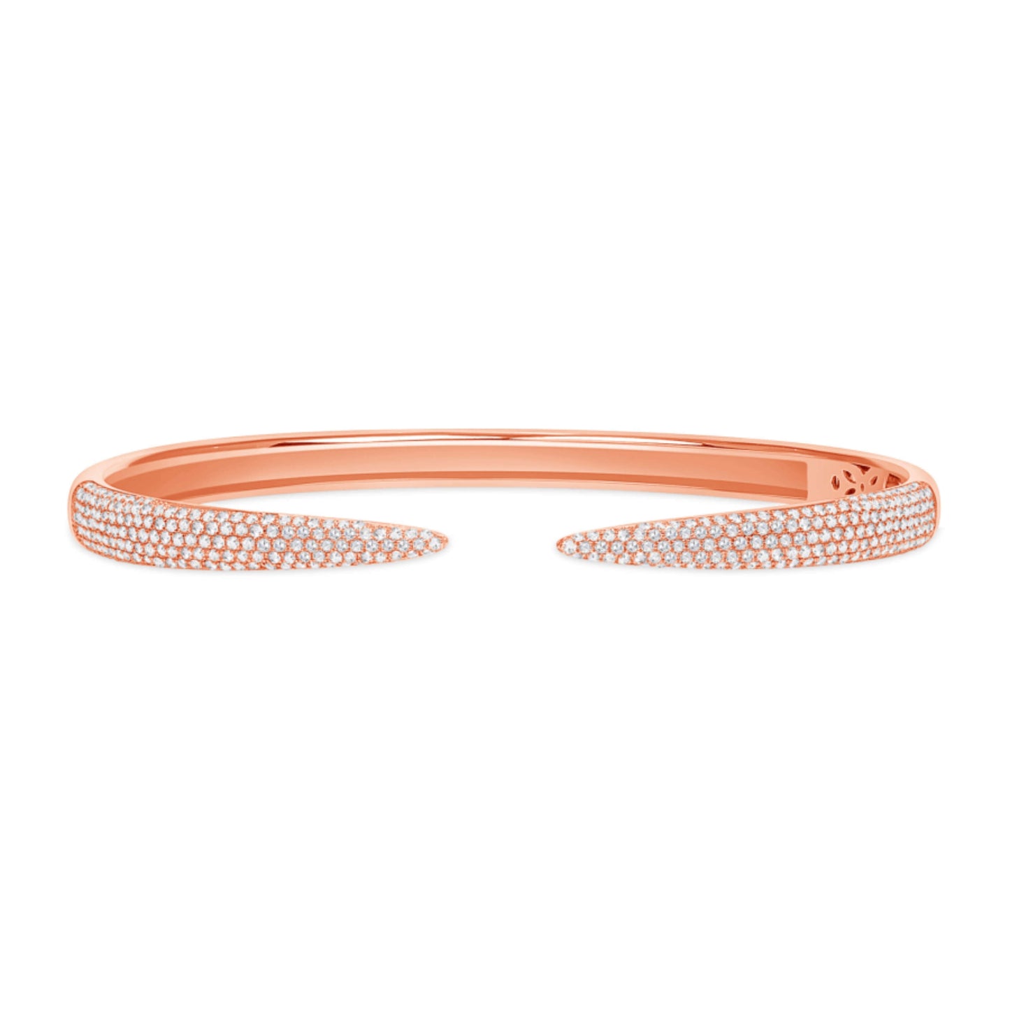 Diamond Claw Bangle, Gift For Her