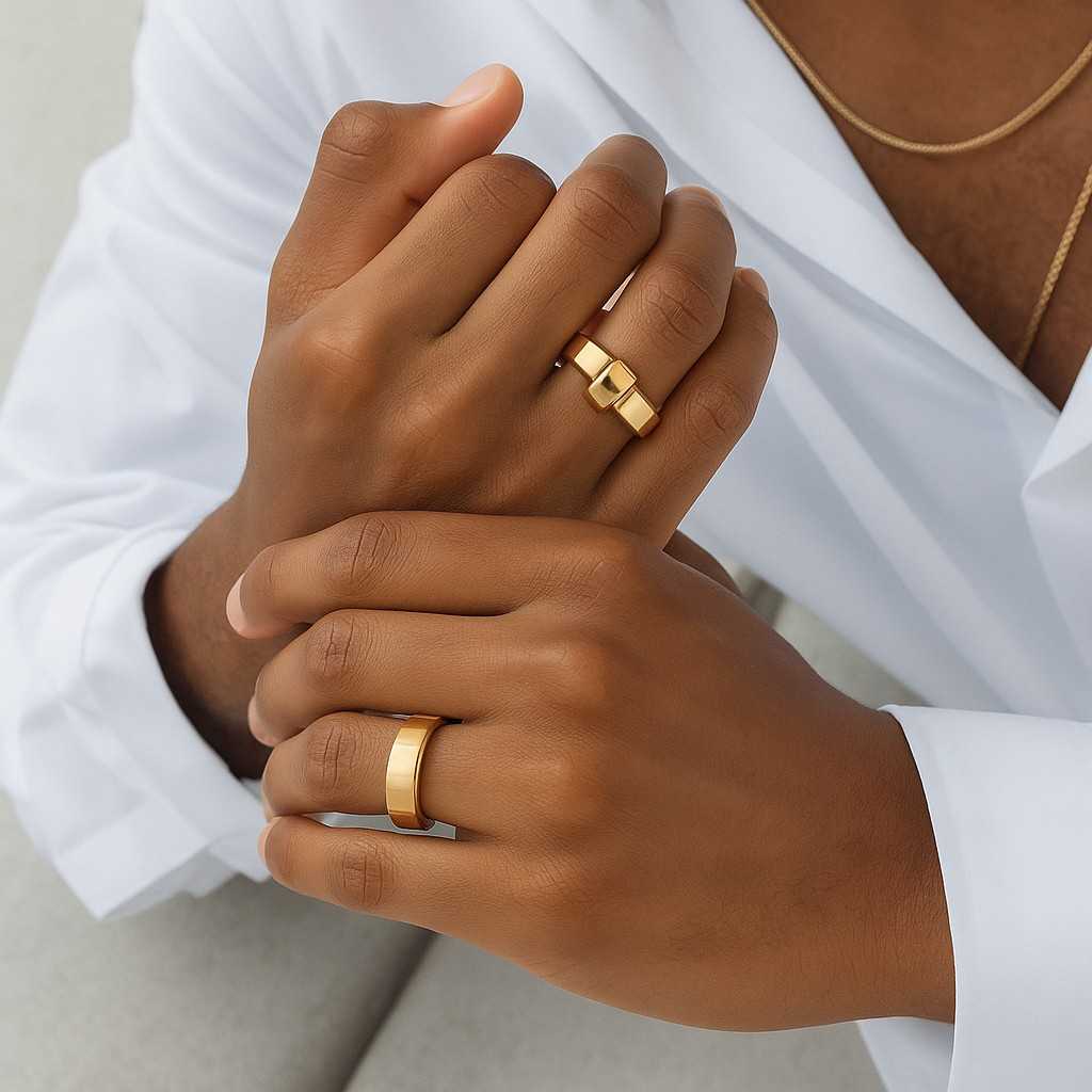 Diamond Star Wedding Band Solid Gold Wedding Band Womens Marriage Ring 14k Gold Alliance Ring