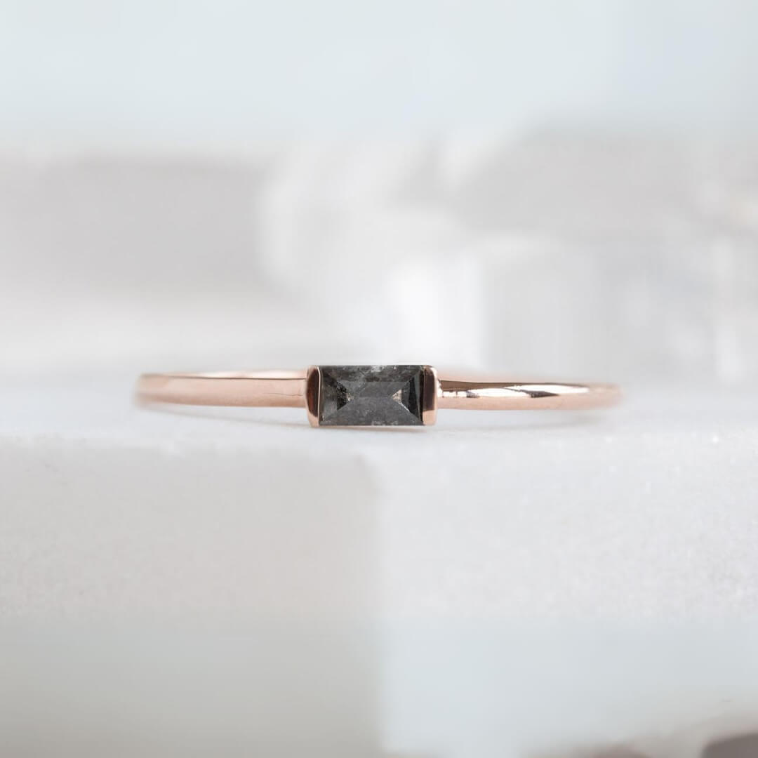 East West Diamond Ring