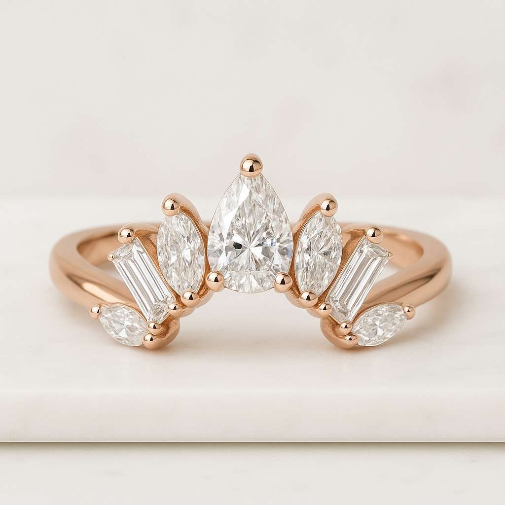 Elongated Cushion Diamond Engagement Ring Solitaire Cushion Anniversary Ring Cushion Cut Diamond Promise Ring Unique Anniversary Gift for Wife