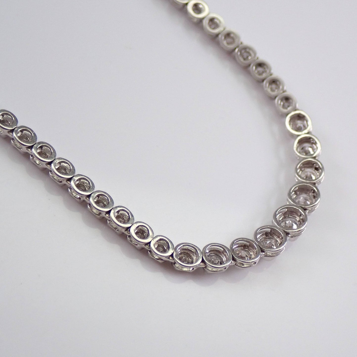 Four bubble Prong Set Ring