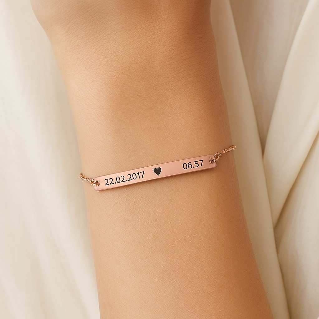 Personalized Name Bracelet Dainty Layering Bracelet Gifts for Mom