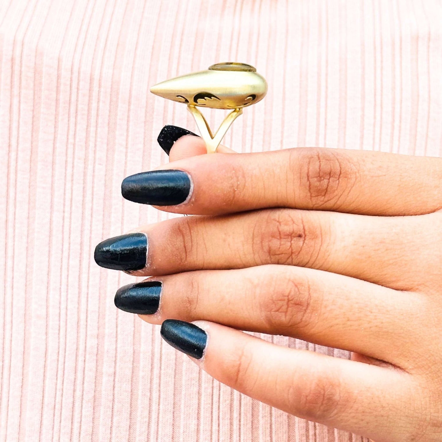 Golden Ring, Sterling Silver Ring