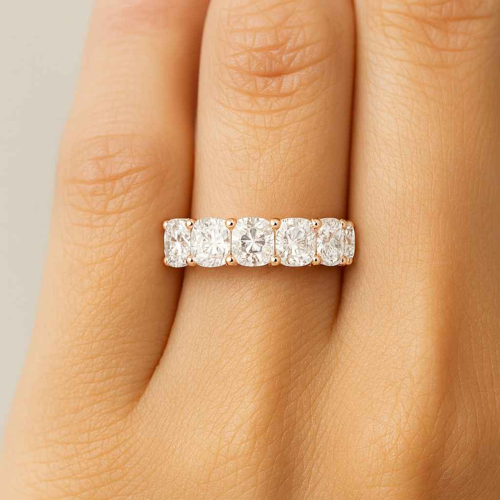 Hand Made Diamond Personalized Band