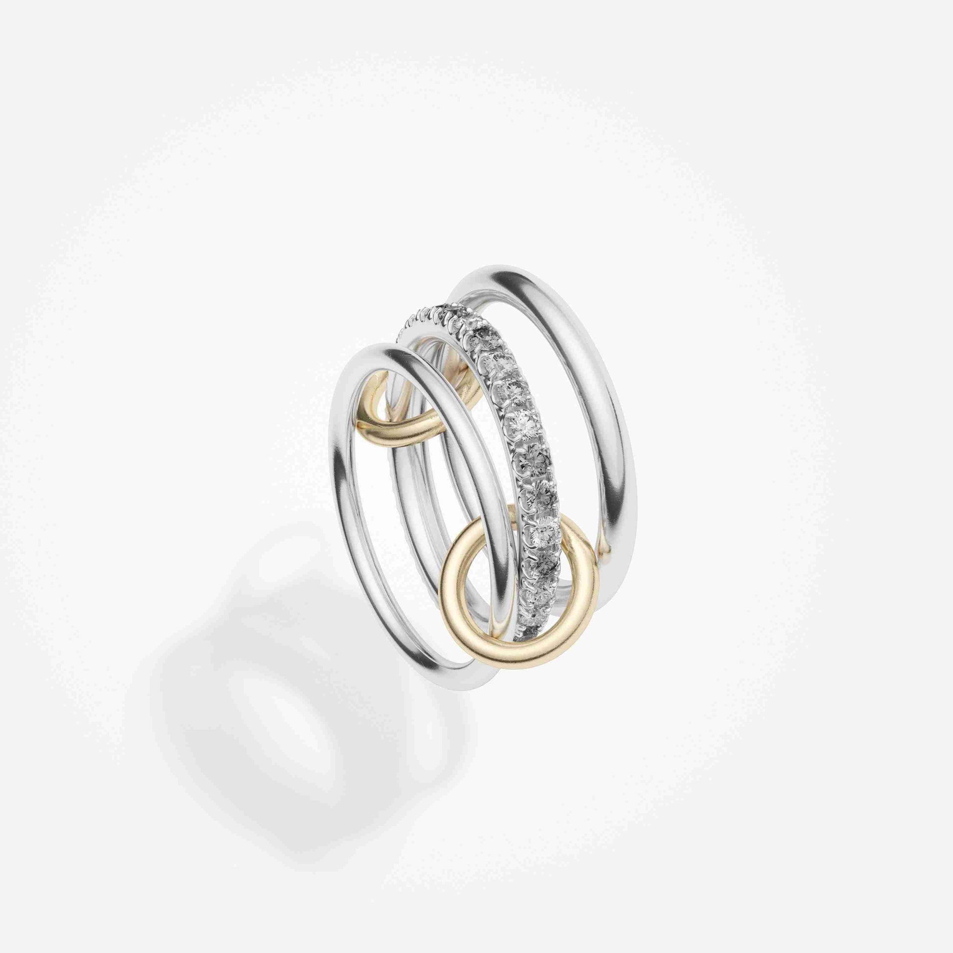 Interlocking Womens Ring