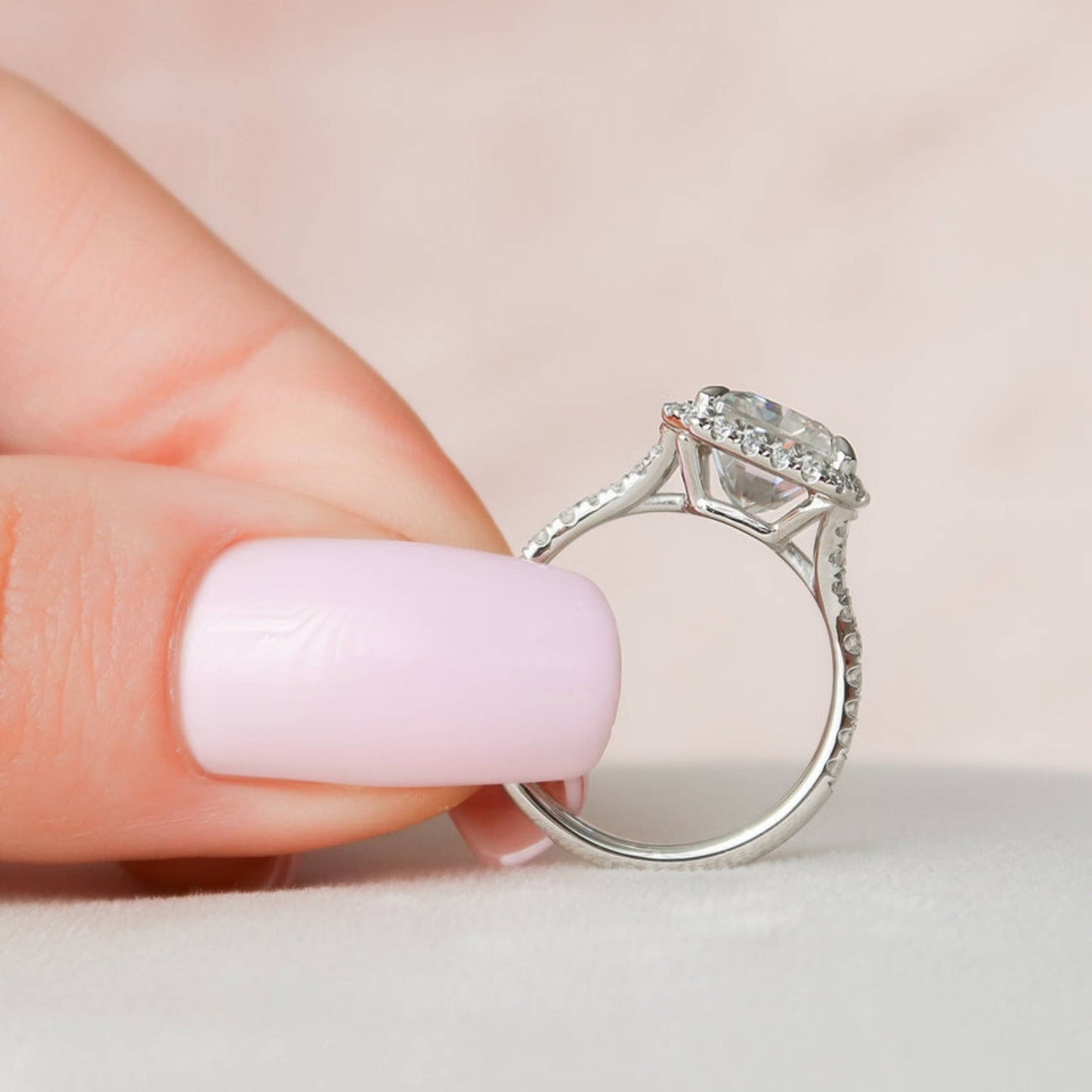 Matching Diamond Band For Mother's Day