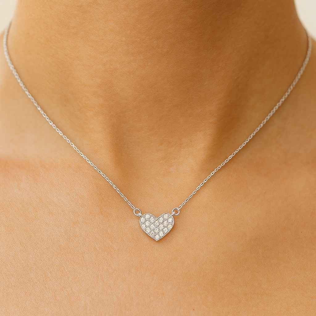 Minimalist Karma Necklace Pendant Dainty Diamond Pendant Gift For Her