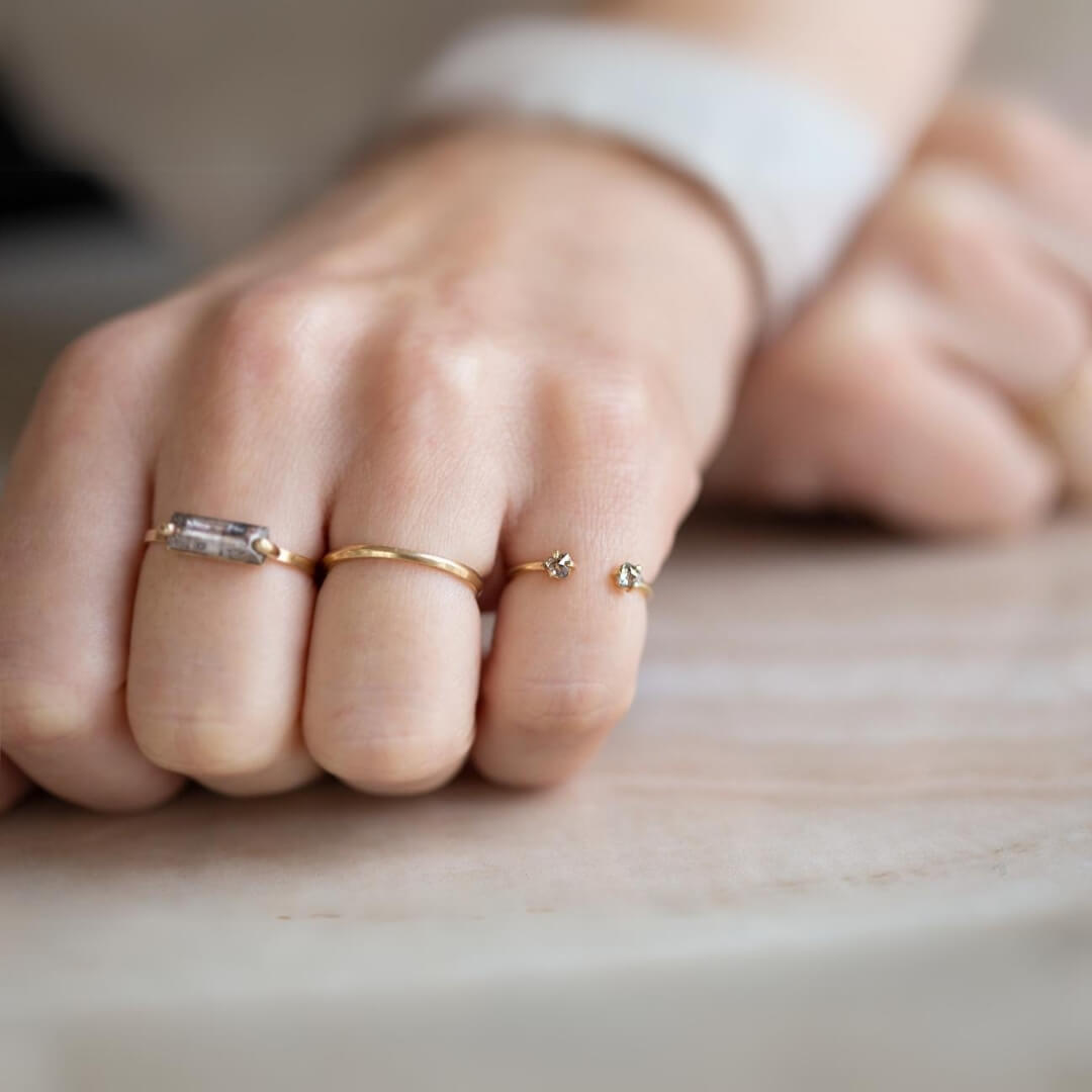 open wedding band