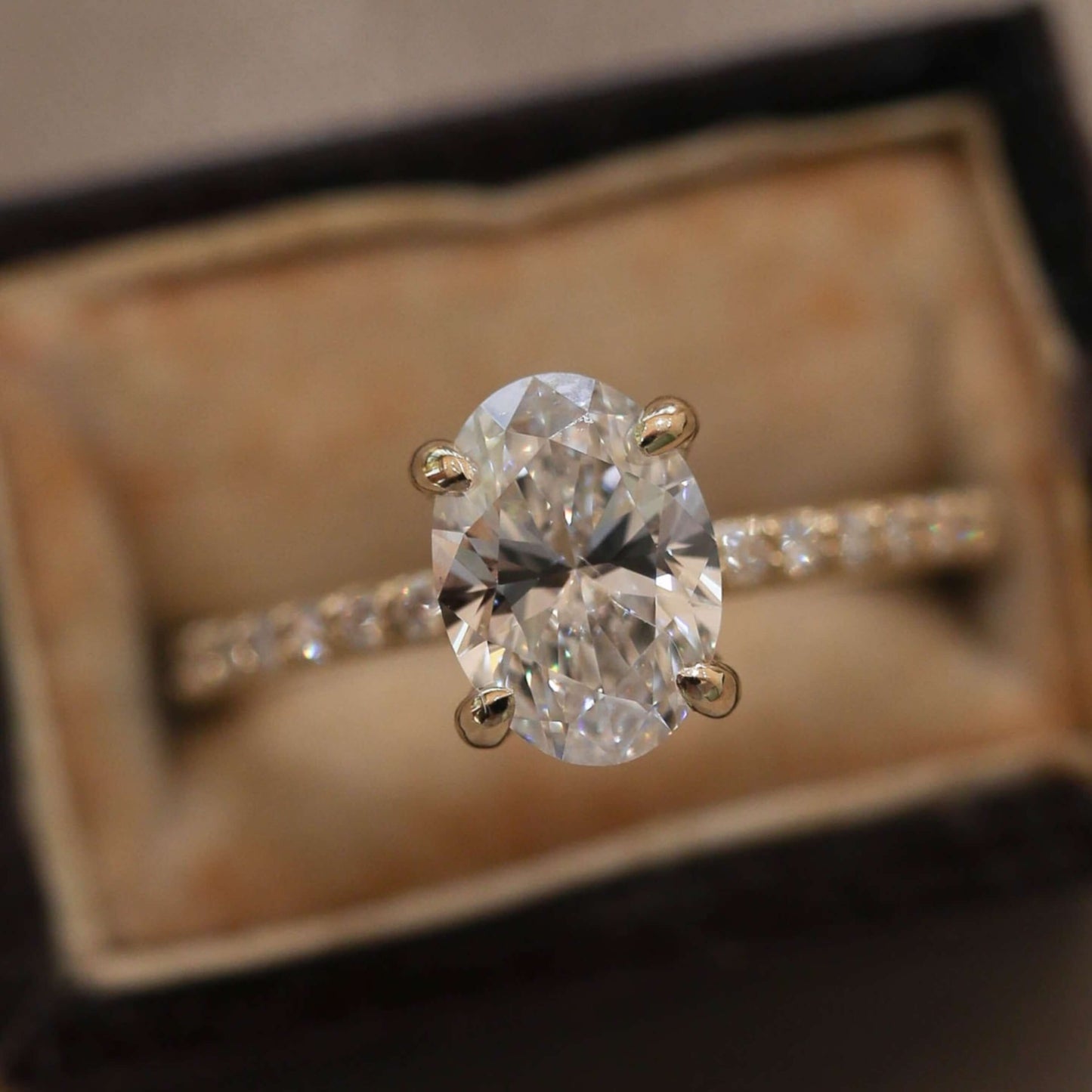 Oval Cut Diamond Ring
