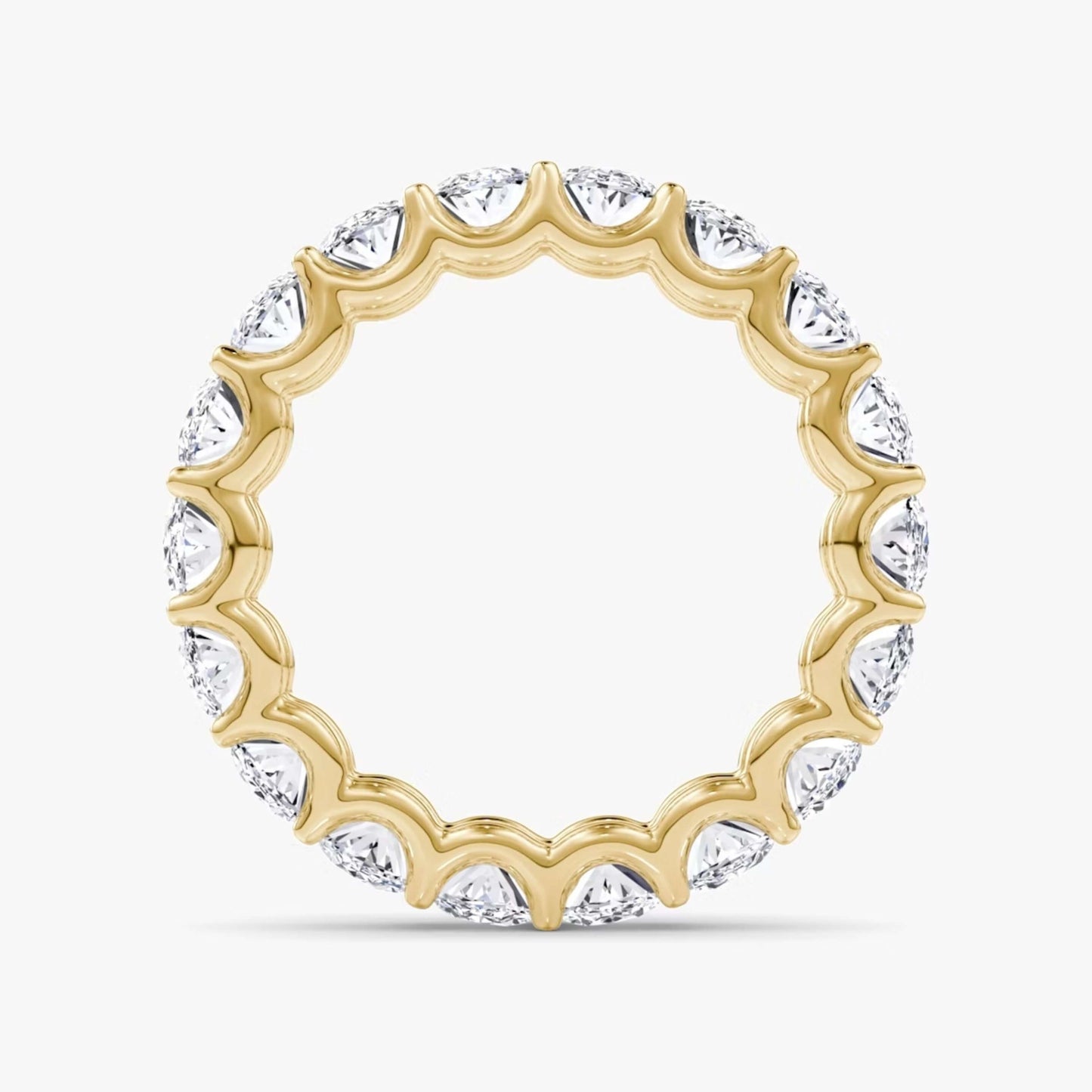 Oval Eternity Band Oval Wedding Band