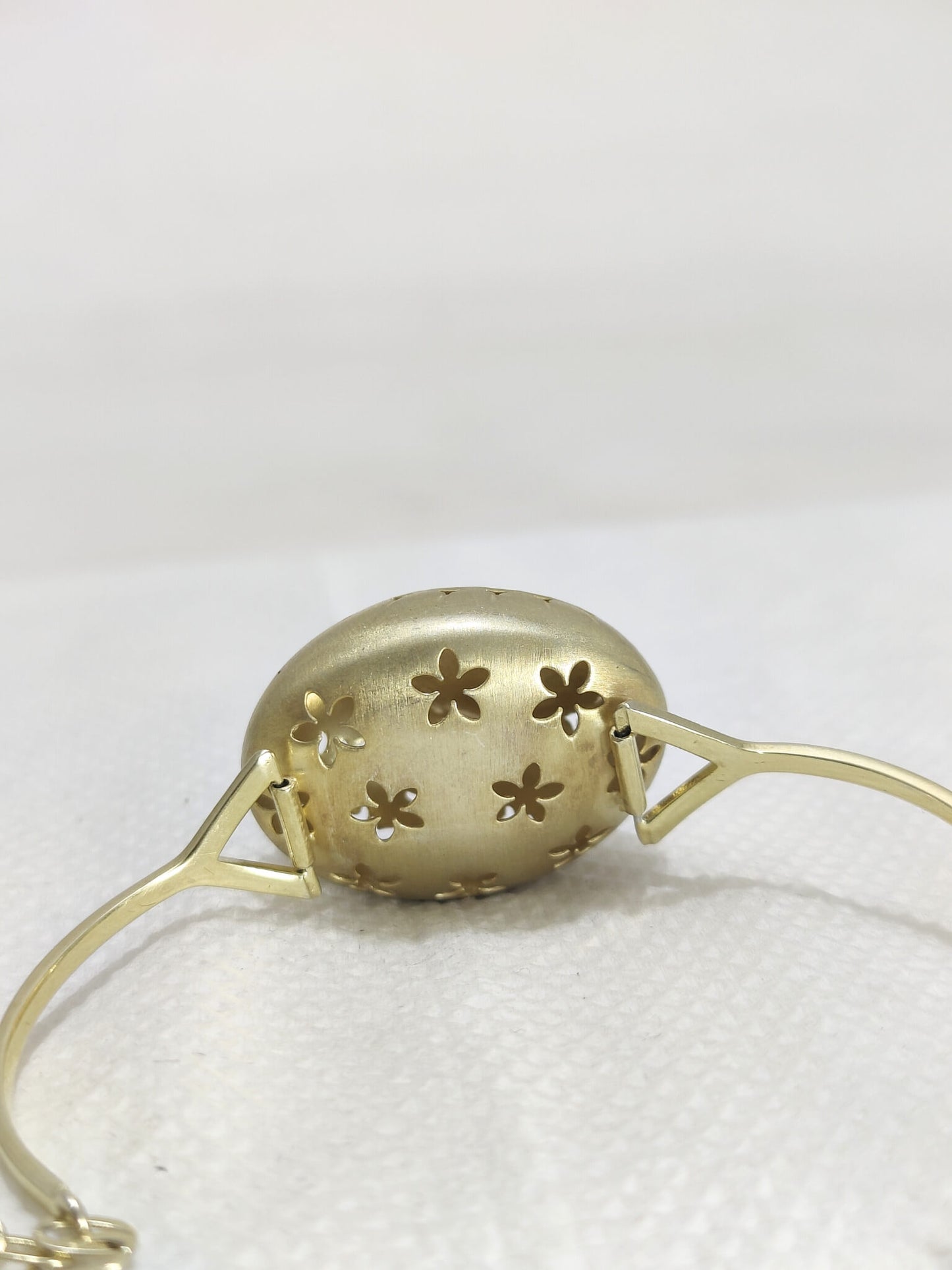 Oval Shape 925 Sterling Silver Bangle Bracelet