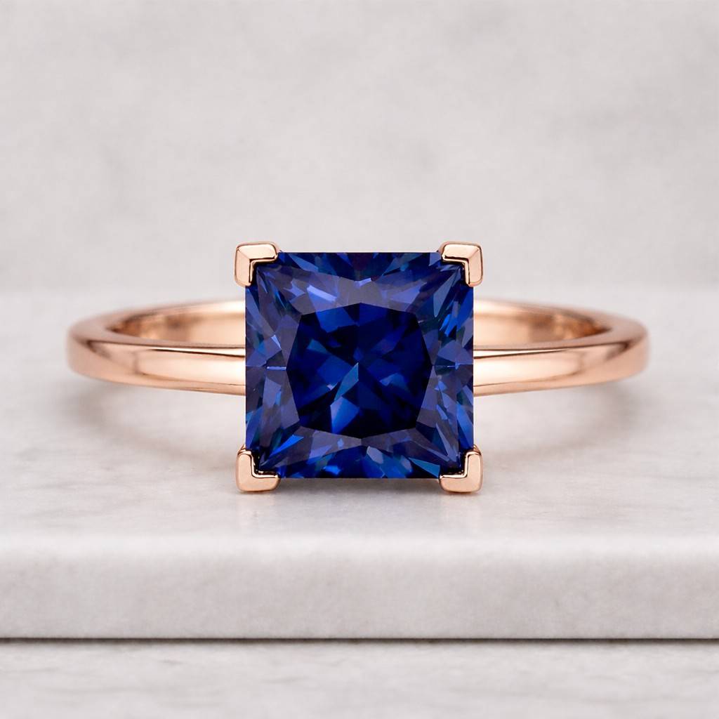 princess cut diamond ring antique princess alexandrite engagement ring vintage promise ring for her