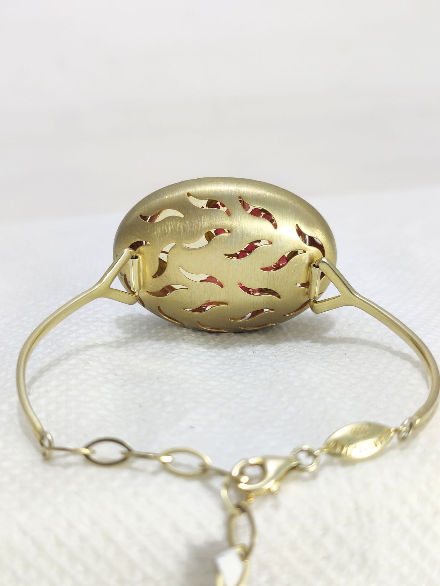 Real Preserved Pressed Red Rose Flower Beaded Adjustable Bracelet