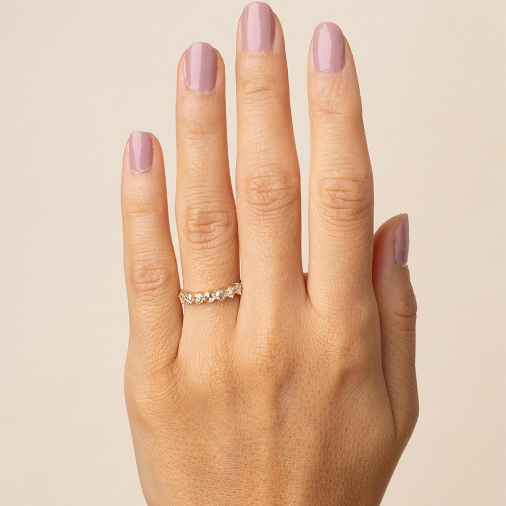 Round-Cut Seven Stone Anniversary Band