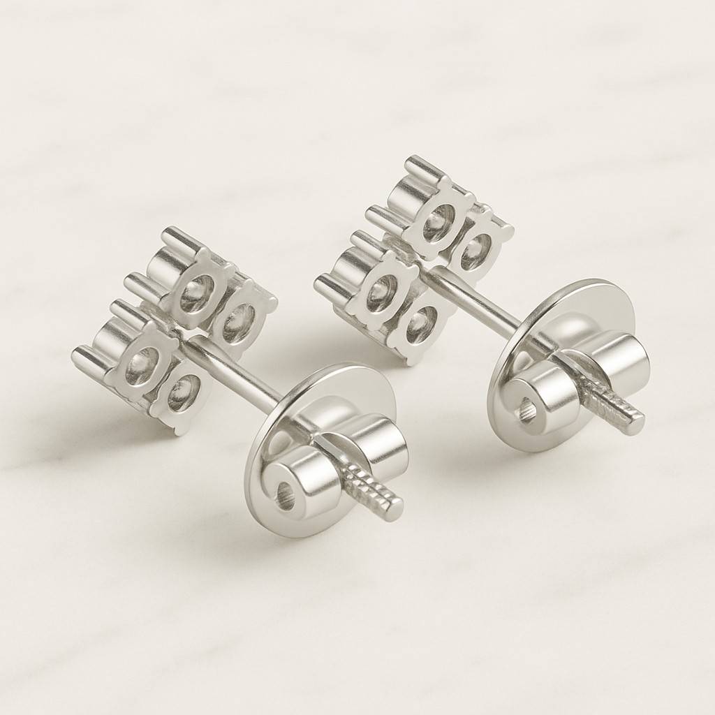 Round Cut Lab Grown Diamond Solitaire Halo Engagement Ring Flower Basket With Prong Set Ring