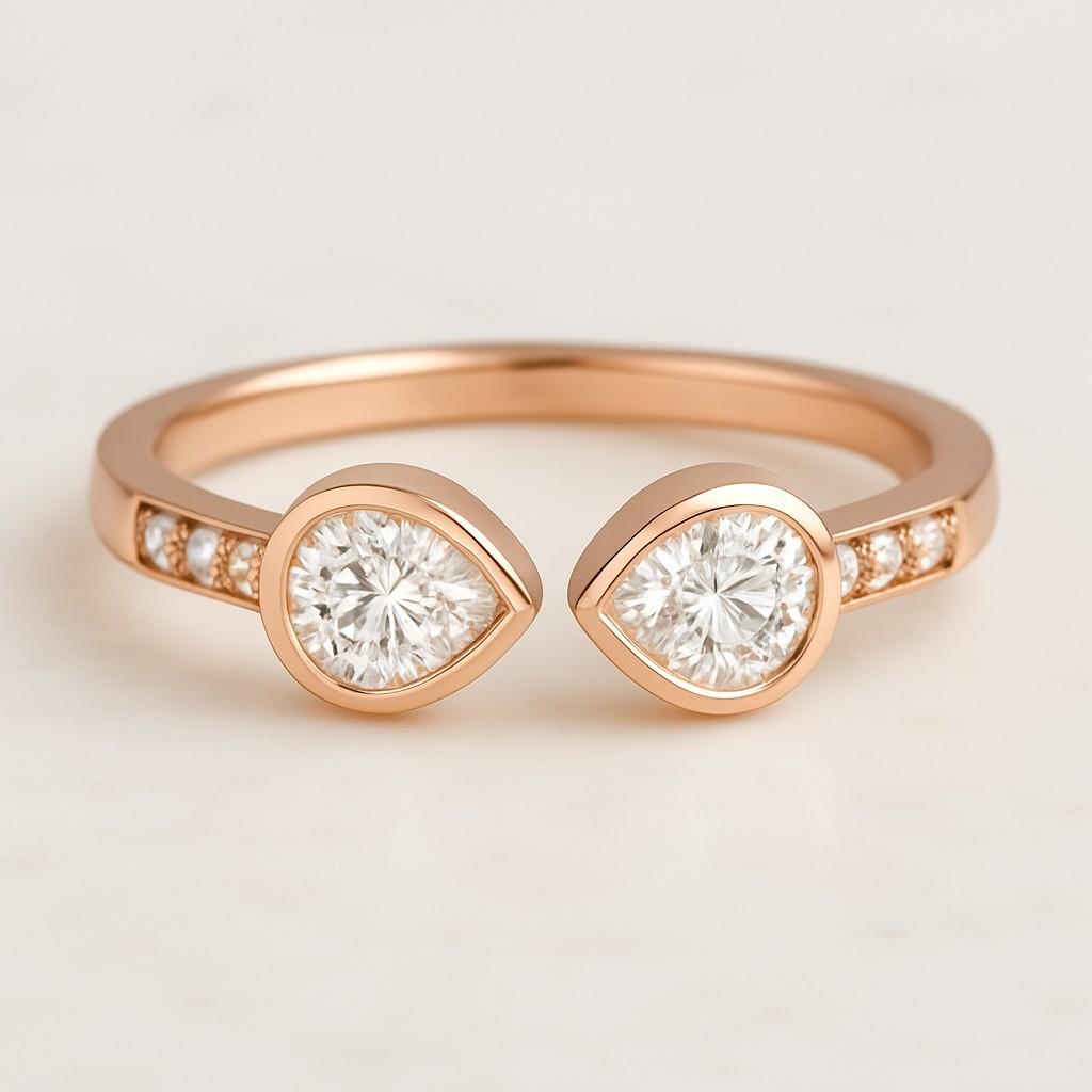 round cut lab grown diamond solitaire halo engagement ring flower basket with prong set ring
