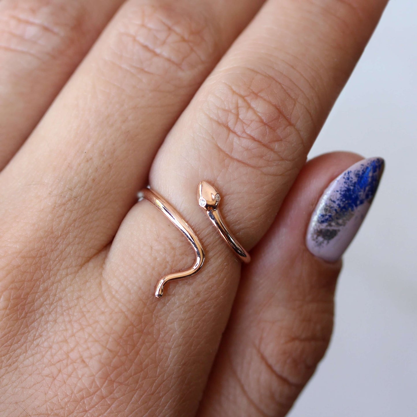 Snake Wrap Ring, Anniversary Gift