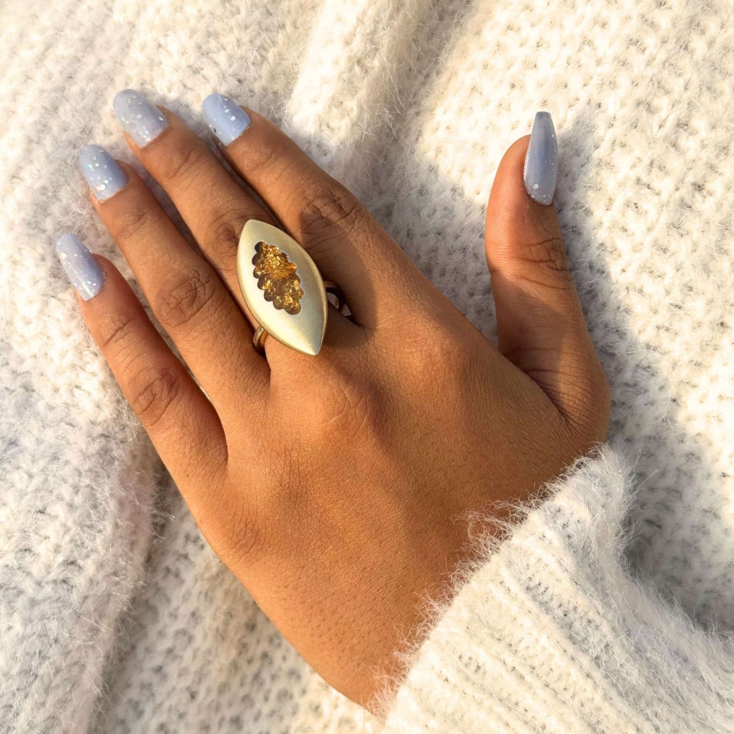 Solid 925 Sterling Silver Ring For Women