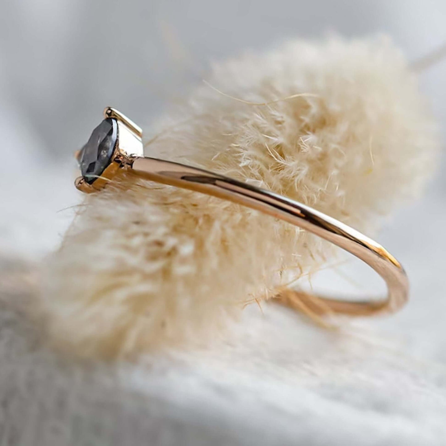 Solid Gold Toi et Moi Ring