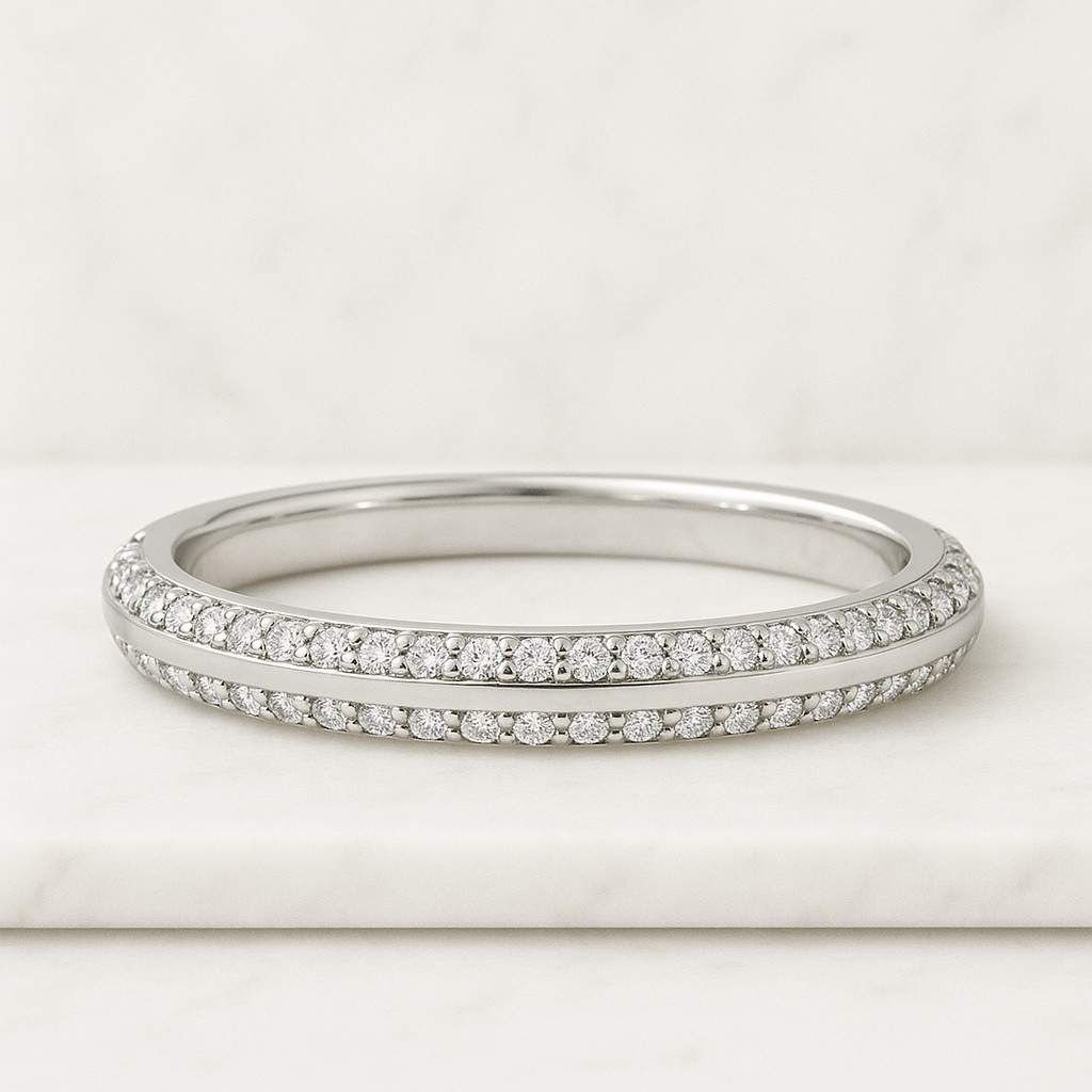solid gold wide band ring antique curved style everyday matching band