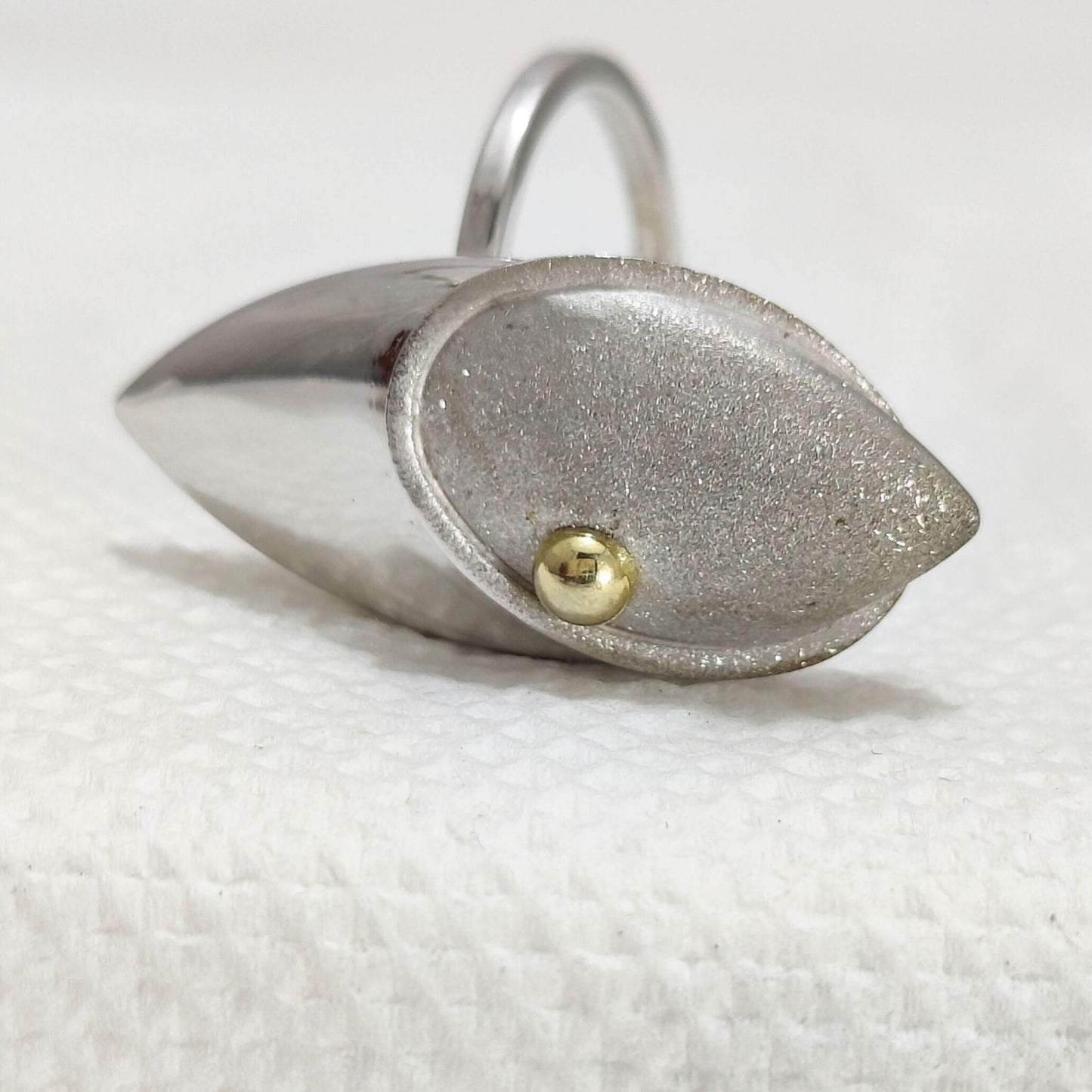 Stackable Silver Ring Modern Silver Jewelry Layered Ring Band