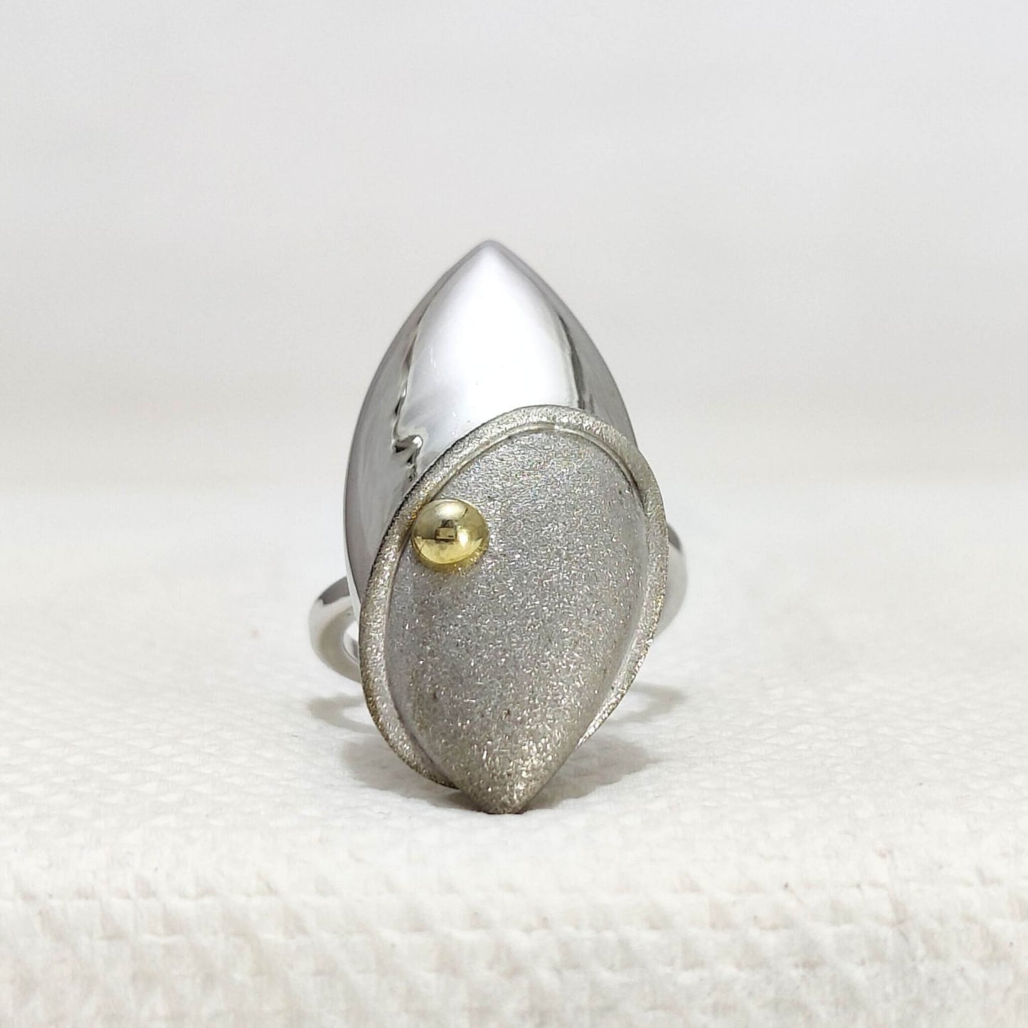 Sterling Silver Modern Design Ring