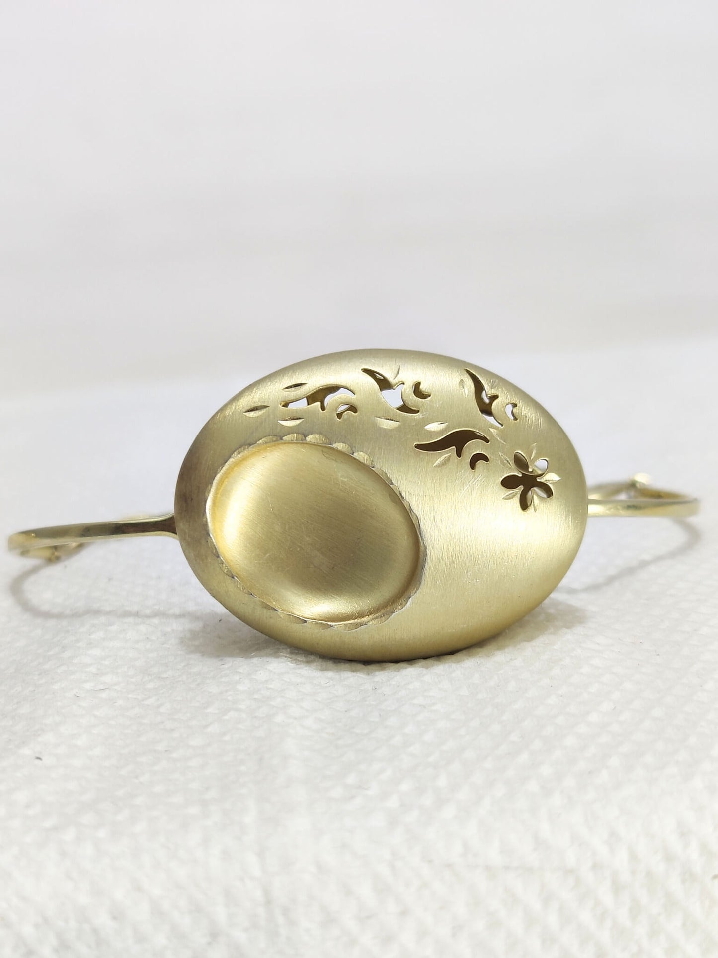 Sterling Silver Oval Shape Bracelet