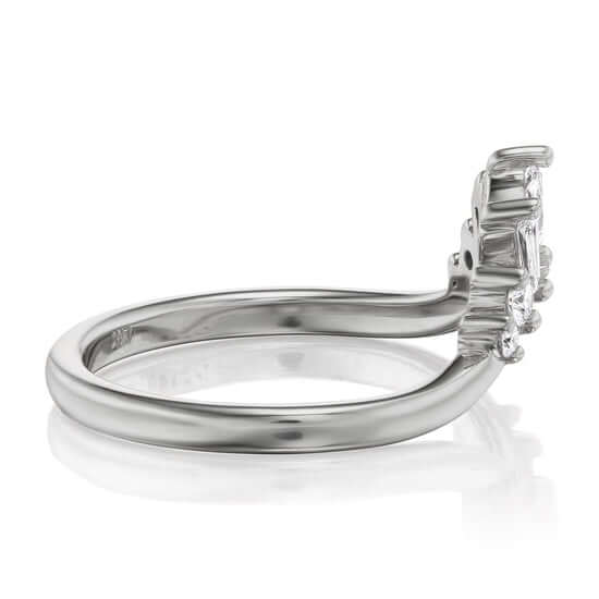 Tapered Baguette Cut Diamond Band
