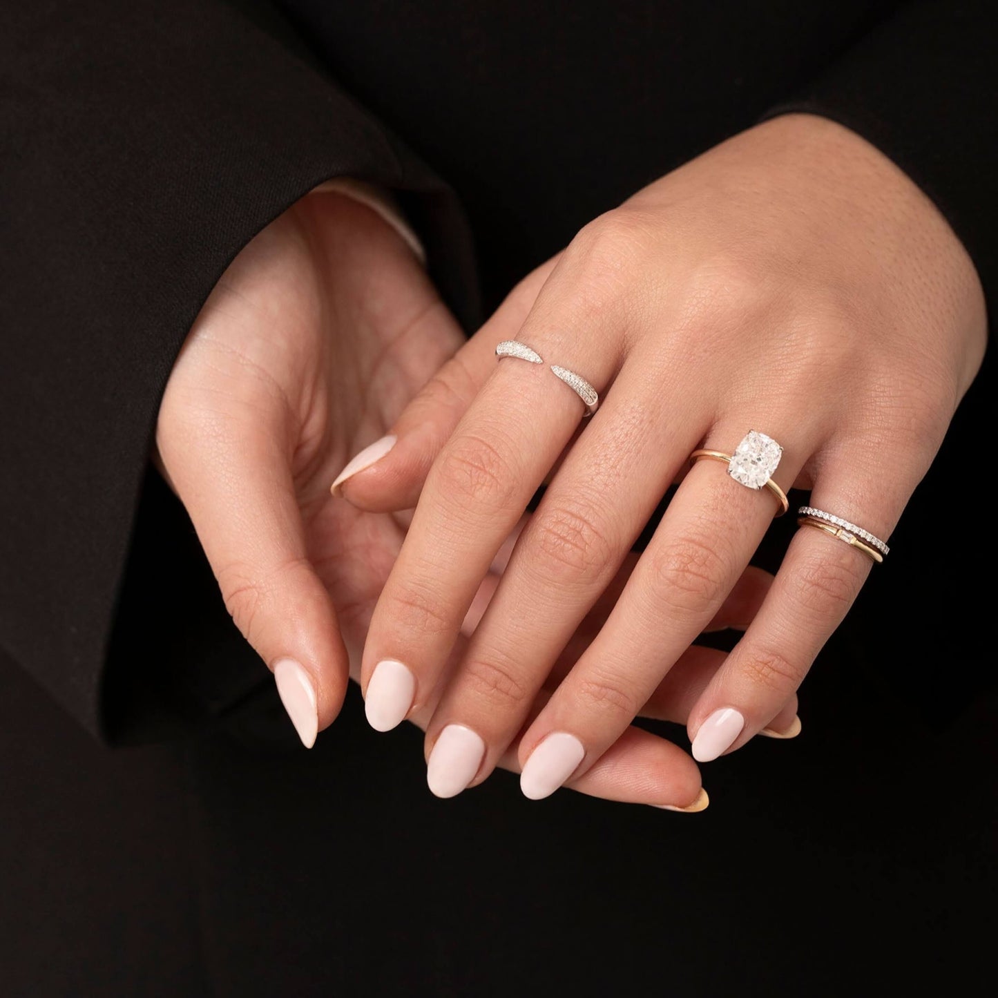 Three Stone Engagement Ring