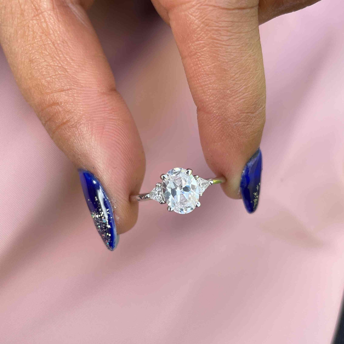 Three Stones Engagement Ring