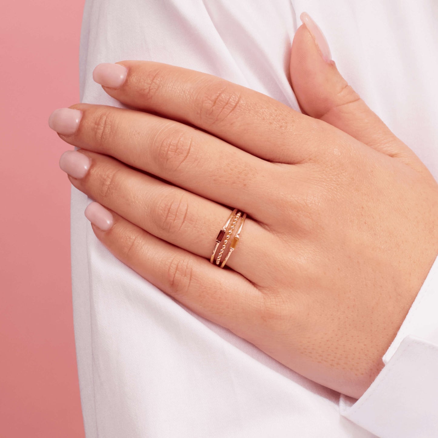 Trendy Natural Diamond Ring