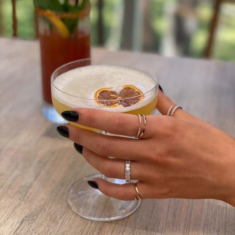Unique Diamond Statement Ring in 14k Gold