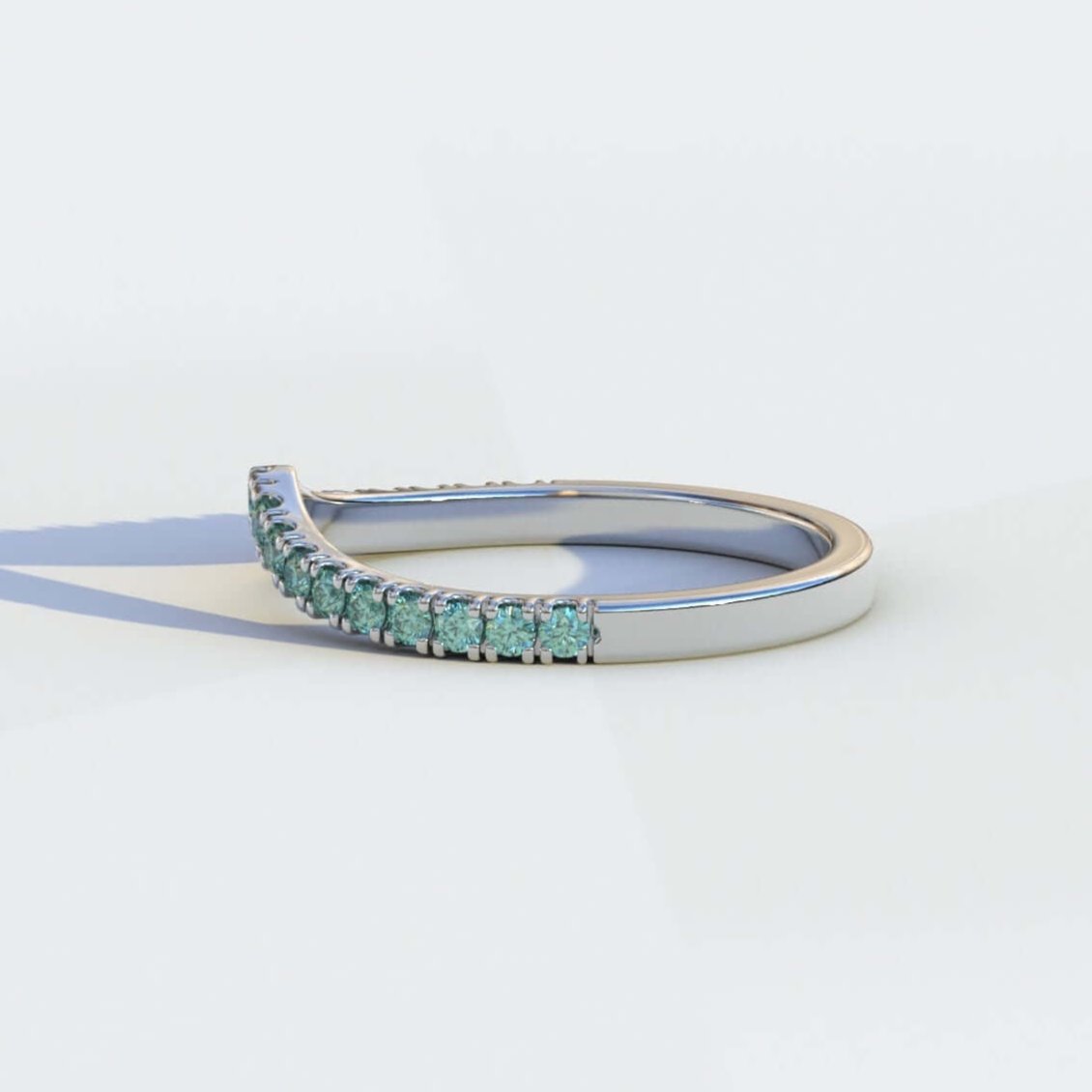 Vintage Diamond Matching Rings For Women
