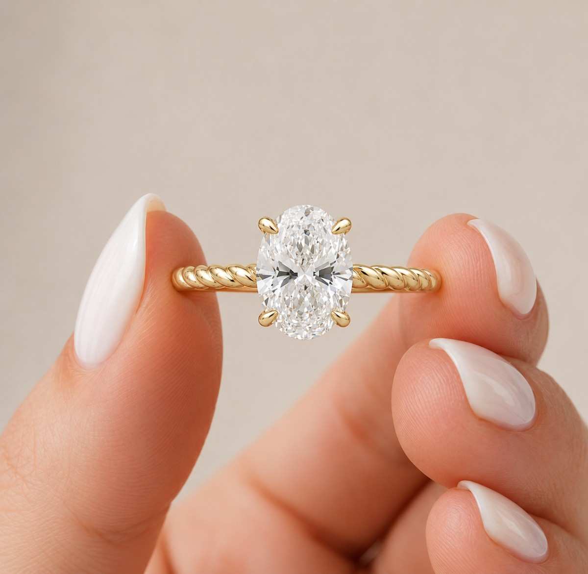 clear gemstone oval diamond solitaire diamond oval moissanite lab grown diamond cz ring gemstone ring sparkling stone premium stone luxury