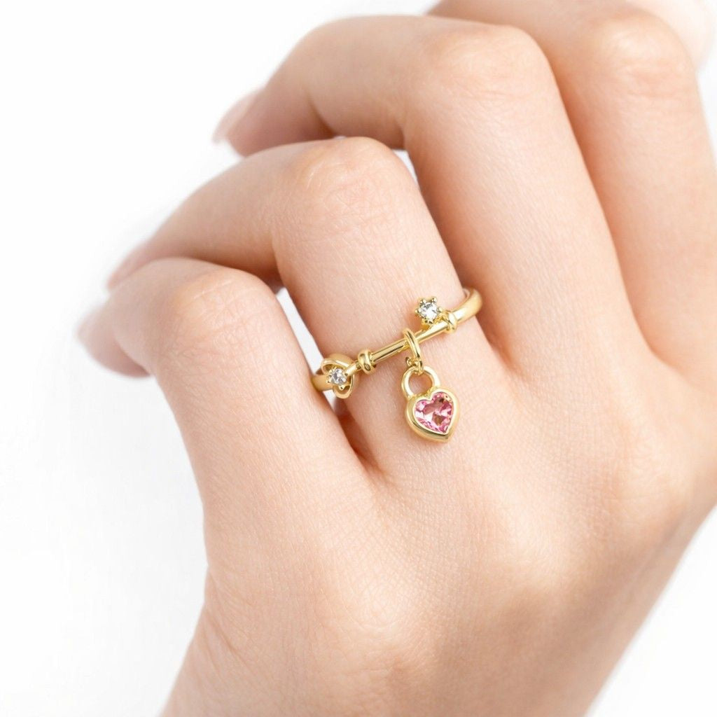 fashion accessory ring handmade jewelry unique jewelry stylish ring dainty jewelry heart accessory open style ring adjustable band ring cute accessory everyday jewelry promise jewelry