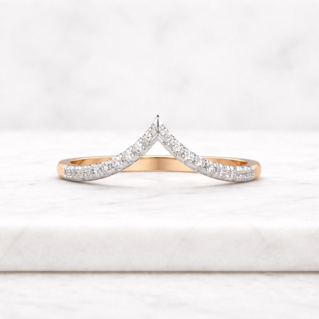 nesting jewelry band peak design ring chevron jewelry ring wishbone wedding band contour enhancer ring ring guard band elegant wedding band